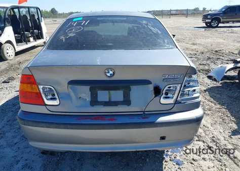 2003 BMW 325I из США, поврежденный, VIN WBAEV33473KL60525